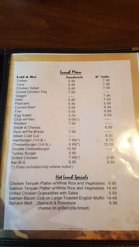 Marlboro Grille Menu image 4